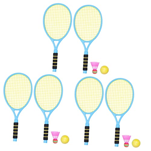 ibasenice 3 Sätze Tennisschläger für Kinder Kinderspielzeug für draußen Badmintonschläger für Kinder Tennisschläger für Jugendliche Essstäbchen kindertennisschläger tennisschläger von ibasenice