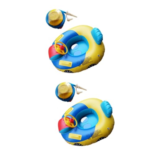 ibasenice 4 Stück Aufblasbarer Schwimmring dartscheibe Kinder mitgebsel Kinder Toy Schwimmring für Kinder schwebender Schwimmring Schwimmbad Kinder Float-Schwimmbad Kinder schwimmendes Boot von ibasenice