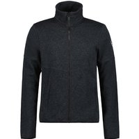 ICEPEAK Adrian Midlayer melierte Strickjacke Herren 818 - black melange S von icepeak