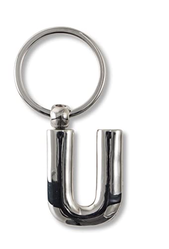 if Schlüsselanhänger mit Alphabet-Buchstaben U-Metall, 7 cm, silberfarben, silber, 7 cm, Klassisch if Schlüsselanhänger mit Alphabet-Buchstaben U-Metall, 7 cm, silberfarben, silber, 7 cm, Klassisch von IF
