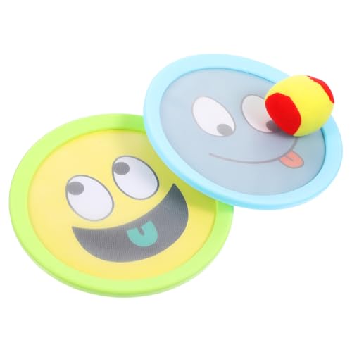 ifundom 1 Satz Spiel fangen Spielzeug mit klebrigen Bällen interaktives Spielzeug Kinder Outdoor Spielzeug Toy Set lustiges Fangballspiel Spielzeug zum Werfen und Fangen von Bällen Plastik von ifundom