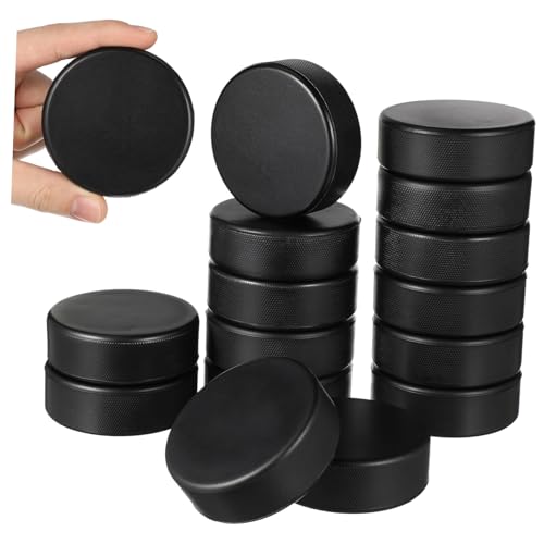 ifundom 24 Stück Weiche Schaumstoff-Hockey-Pucks Für Den Innenbereich, Spielspielzeug, Hockeybälle, Große Hockey-Pucks, Hockey-renn-Pucks, Sport-Hockey-Teile ifundom 24 Stück Weiche Schaumstoff-Hockey-Pucks Für Den Innenbereich, Spielspielzeug, Hockeybälle, Große Hockey-Pucks, Hockey-renn-Pucks, Sport-Hockey-Teile von ifundom