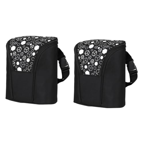 ifundom 2st Isolierbeutel Für Babyflaschen Flaschenwärmer Für Flaschen Flaschenhalter Tragbarer Milchwärmer Tragbare Taschen Für Babyflaschen Stillflaschen Brust Polyester Black von ifundom