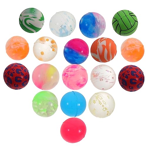 ifundom 50 Stück hupfball für Kinder Party Spielzeug für Kinder gummiball laufstall Spielzeug Toys Hüpfballspielzeug dekorative elastische Kugeln Minibälle Kinderbälle Spielzeug Eva von ifundom