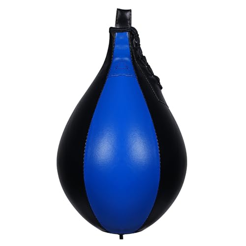 Boxing Punch ing Ball Leder Training Hangings Swivel Speedball Übung Fitness Bälle Heim Sport Gym Speed Bag Bounce von ikappy