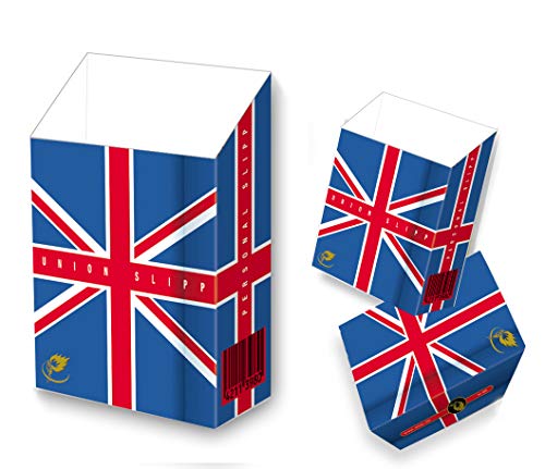 indo slipp Union Jack - Zigarettenschachtelüberzieher ohne Deckel - aus Pappe - 3 Stück (Größe: normal Size, s. Produktbeschreibung) von indo slipp