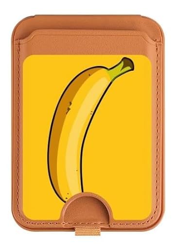 Banana Magnetic Card Wallet Holder Stand for iPhone 16 15 14 13 Pro Max, mehrfarbig von innovedesire