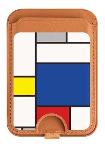 Modern Art Magnetischer Kartenhalter Ständer für iPhone 16 15 14 13 Pro Max, mehrfarbig von innovedesire