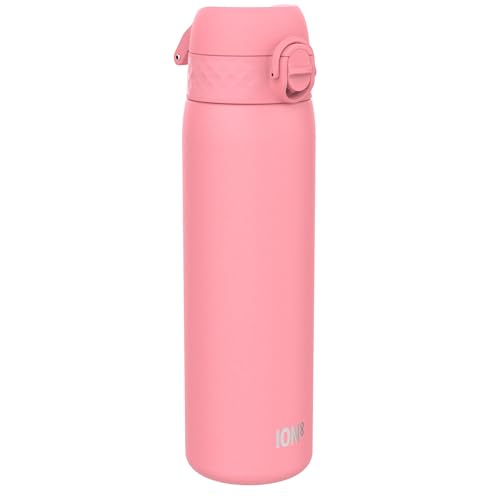 Ion8 Vakuumisolierte Edelstahl-Trinkflasche, 500 ml, Auslaufsicher, Einhandöffnung, Sichere Verriegelung, Spülmaschinenfest, Tragegriff, Leicht zu Reinigen, Langlebig & Kratzfest, Rosenblüte-Design Ion8 Vakuumisolierte Edelstahl-Trinkflasche, 500 ml, Auslaufsicher, Einhandöffnung, Sichere Verriegelung, Spülmaschinenfest, Tragegriff, Leicht zu Reinigen, Langlebig & Kratzfest, Rosenblüte-Design von ion8