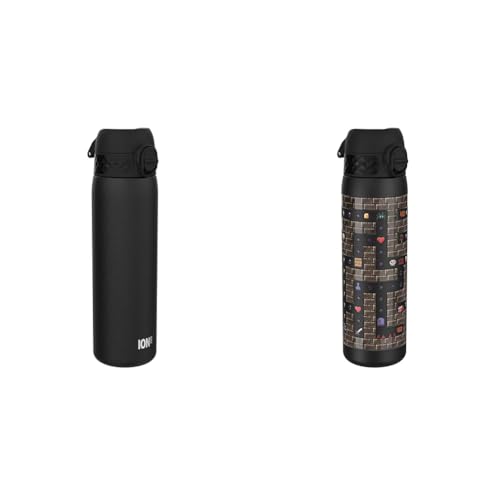 Ion8 Stahl-Trinkflasche, 600 ml, Auslaufsicher, Einhandöffnung & Stahl-Trinkflasche, 600 ml, Auslaufsicher, Einhandöffnung Ion8 Stahl-Trinkflasche, 600 ml, Auslaufsicher, Einhandöffnung & Stahl-Trinkflasche, 600 ml, Auslaufsicher, Einhandöffnung von ion8