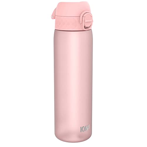 Ion8 Trinkflasche, 500 ml, Auslaufsicher, Einhandöffnung, Sichere Verriegelung, Spülmaschinenfest, BPA-frei, Tragegriff, Klappdeckel, Leicht zu Reinigen, Klimaneutral, Rosenquarz Ion8 Trinkflasche, 500 ml, Auslaufsicher, Einhandöffnung, Sichere Verriegelung, Spülmaschinenfest, BPA-frei, Tragegriff, Klappdeckel, Leicht zu Reinigen, Klimaneutral, Rosenquarz von ion8