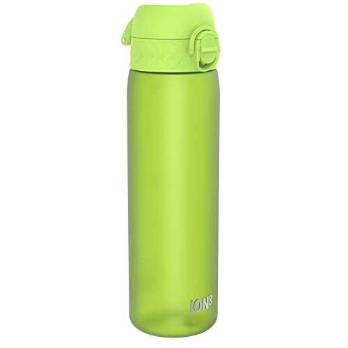 Ion8 Trinkflasche, 500 ml, Auslaufsicher, Einhandöffnung, Sichere Verriegelung, Spülmaschinenfest, BPA-frei, Tragegriff, Klappdeckel, Leicht zu Reinigen, Klimaneutral, Grün Ion8 Trinkflasche, 500 ml, Auslaufsicher, Einhandöffnung, Sichere Verriegelung, Spülmaschinenfest, BPA-frei, Tragegriff, Klappdeckel, Leicht zu Reinigen, Klimaneutral, Grün von ion8