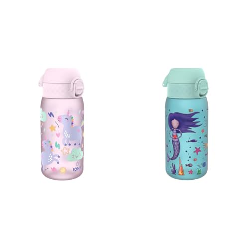 ion8 Kinder Trinkflasche, 350ml, Auslaufsicher, Einhandöffnung & Kinder Trinkflasche, 350ml, Auslaufsicher, Einhandöffnung ion8 Kinder Trinkflasche, 350ml, Auslaufsicher, Einhandöffnung & Kinder Trinkflasche, 350ml, Auslaufsicher, Einhandöffnung von ion8