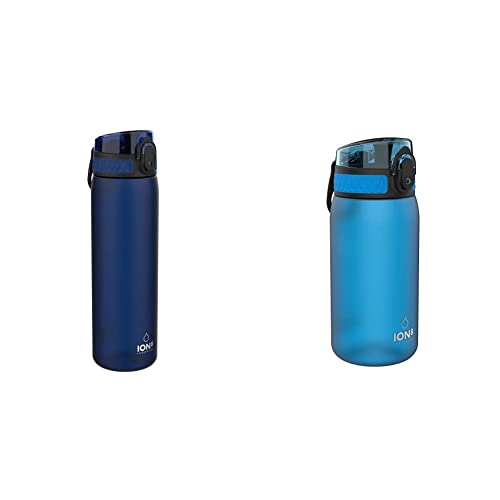 ion8 Trinkflasche, 500 ml, Auslaufsicher, Einhandöffnung, Sichere Verriegelung & Kinder Trinkflasche, 350ml, Auslaufsicher, Einhandöffnung ion8 Trinkflasche, 500 ml, Auslaufsicher, Einhandöffnung, Sichere Verriegelung & Kinder Trinkflasche, 350ml, Auslaufsicher, Einhandöffnung von ion8
