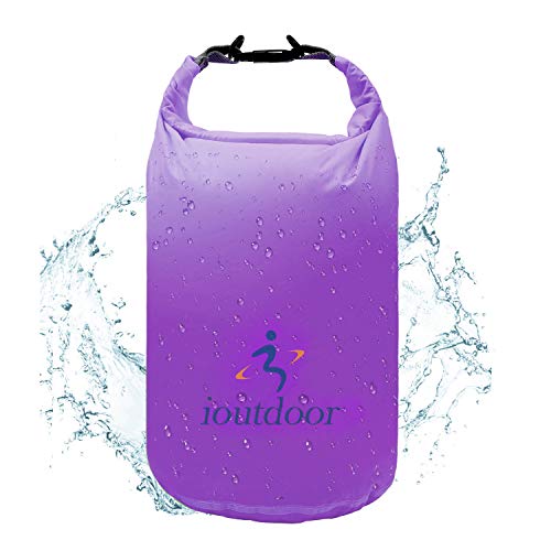 ioutdoor Dry Bag 2L/5L/10L/20L/40L/70L wasserdichte Tasche, Ultra-Light Trockensack Wasserdicht, Abrieb von ioutdoor