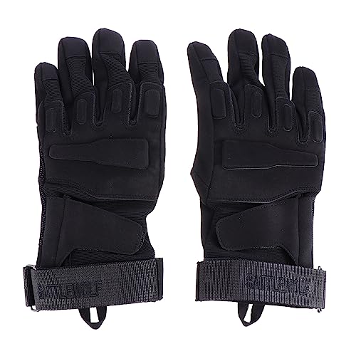 iplusmile 1 Paar Handschuhe Ski-Fäustlinge warme Fäustlinge Gloves Handballschuhe Hand Schuhe Mitts motorradhandschuh handmuffs Rutschfester Fäustling voller Fingerhandschuh Treppentuch von iplusmile