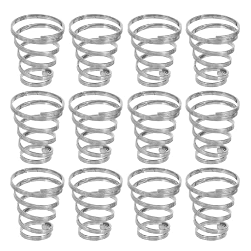 iplusmile 12 Stück 304 Edelstahl Universal-Schnellspanner-Fahrrad-Radspießfedern von iplusmile