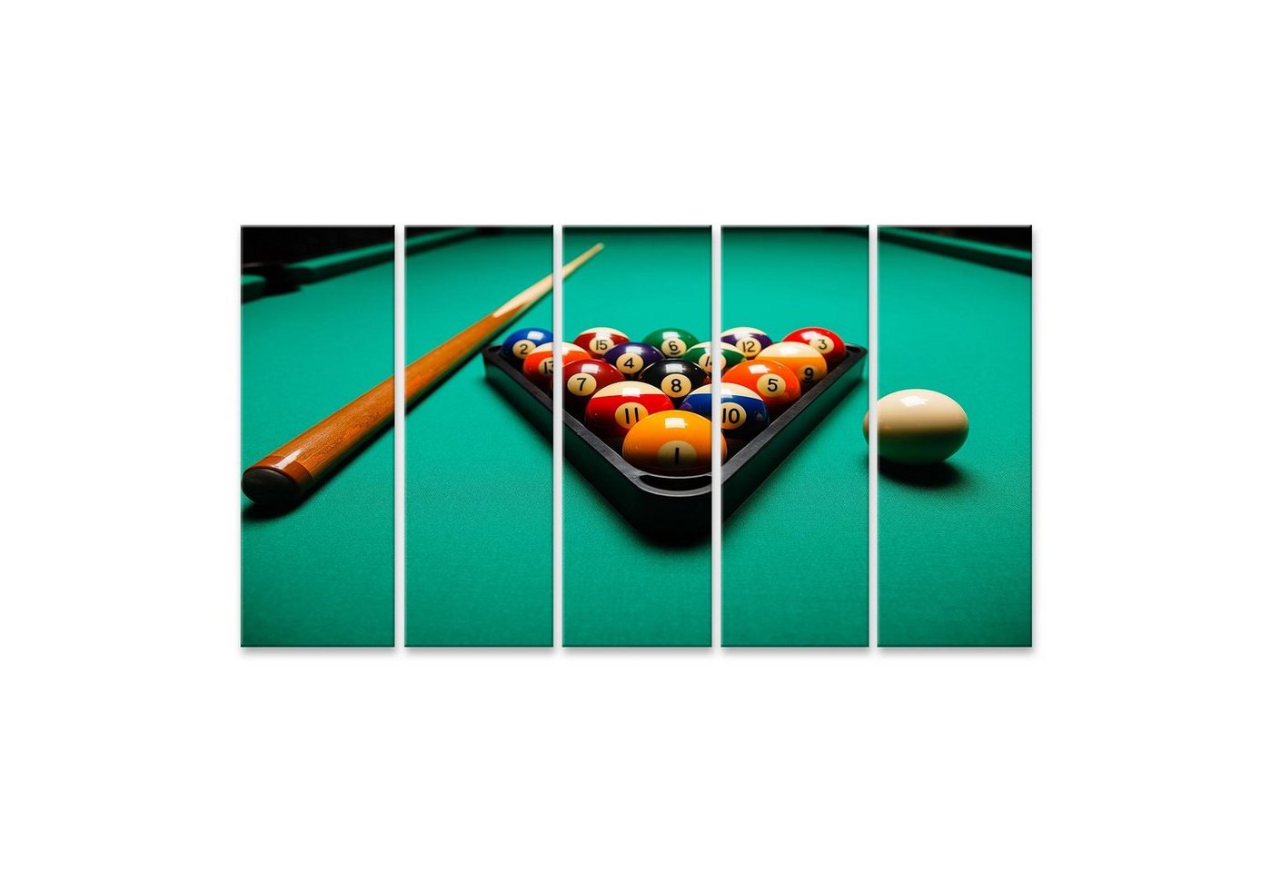 islandburner Leinwandbild Bild auf Leinwand Billard Kugeln auf Einem Billardtisch Wandbild Lein islandburner Leinwandbild Bild auf Leinwand Billard Kugeln auf Einem Billardtisch Wandbild Lein von islandburner