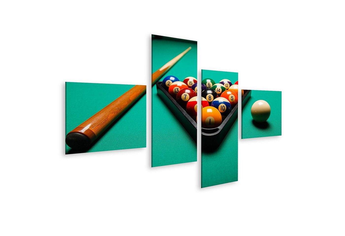 islandburner Leinwandbild Bild auf Leinwand Billard Kugeln auf Einem Billardtisch Wandbild Lein islandburner Leinwandbild Bild auf Leinwand Billard Kugeln auf Einem Billardtisch Wandbild Lein von islandburner