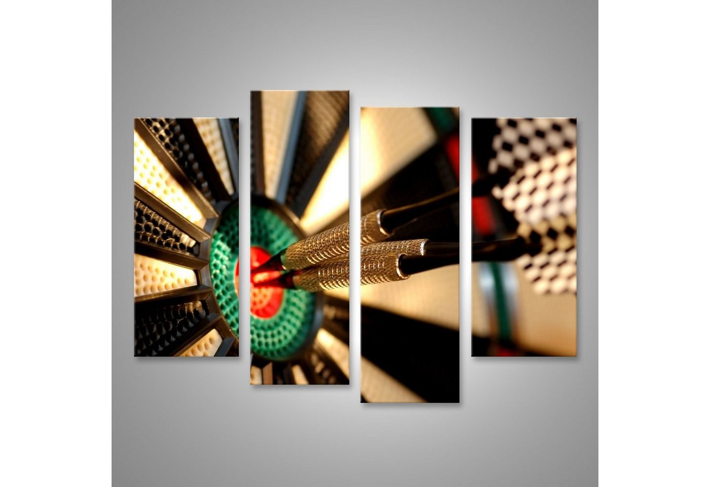 islandburner Leinwandbild Bild auf Leinwand Drei Pfeile In Der Mitte Eines Dart Board Stehrevier islandburner Leinwandbild Bild auf Leinwand Drei Pfeile In Der Mitte Eines Dart Board Stehrevier von islandburner