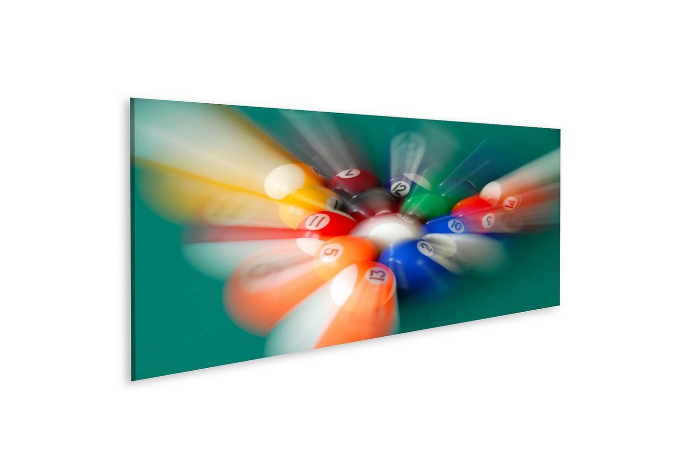 islandburner Leinwandbild Bild auf Leinwand Gruppe von Billardkugeln, die sich in verschiedene R islandburner Leinwandbild Bild auf Leinwand Gruppe von Billardkugeln, die sich in verschiedene R von islandburner