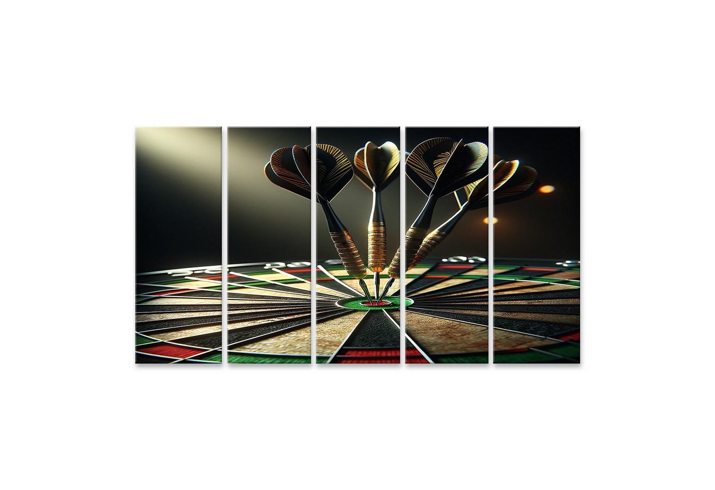 islandburner Leinwandbild Traditionelle Dartscheibe drei Darts im Bullseye schwarze Sc Bilder islandburner Leinwandbild Traditionelle Dartscheibe drei Darts im Bullseye schwarze Sc Bilder von islandburner