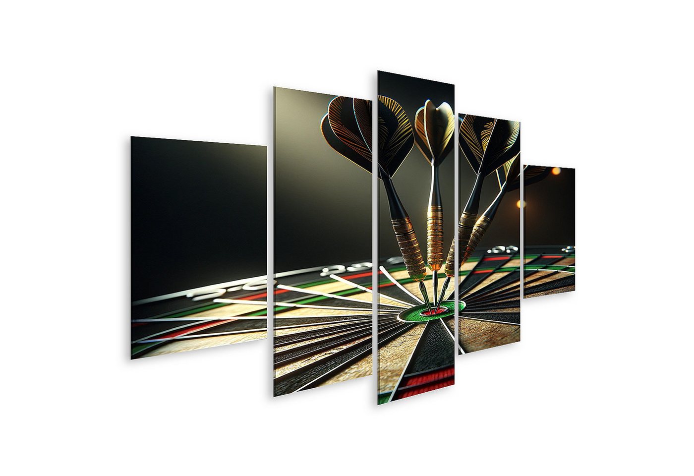 islandburner Leinwandbild Traditionelle Dartscheibe drei Darts im Bullseye schwarze Sc Bilder islandburner Leinwandbild Traditionelle Dartscheibe drei Darts im Bullseye schwarze Sc Bilder von islandburner