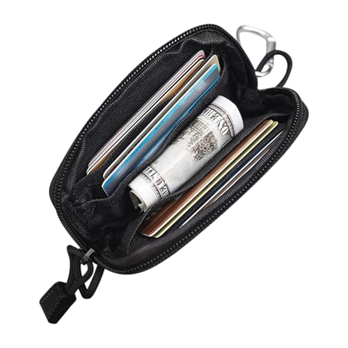 jamgeery Taillengeldbörse, Geld-Taillenbeutel,Vordertaschen-Geldbörse Nylon - Kompakte Utility-Gadget-Tasche, wasserdichte kleine Werkzeug-Hüfttasche für Outdoor-Camping, Wandern, Organizer von jamgeery