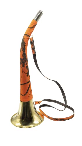 januel Art: Uni Camo 50 cm Jagdhorn, Camouflage Unterholz, Orange von januel