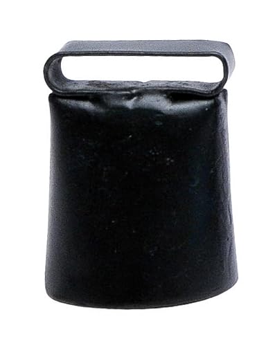 januel Art: Uni Gof50001 Klingelglocke aus Stahl, schwarz Nr. 0, Höhe 30 mm, Mehrfarbig, Hauteur 30mm von januel