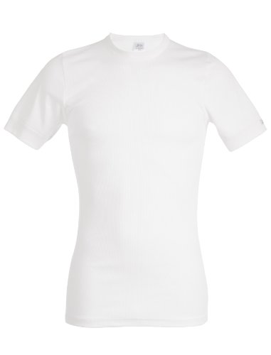 JBS Herren Basic Unterzieh T-Shirt Rundhals Dess. 390, Weiß, XL, 3900201-100 von jbs