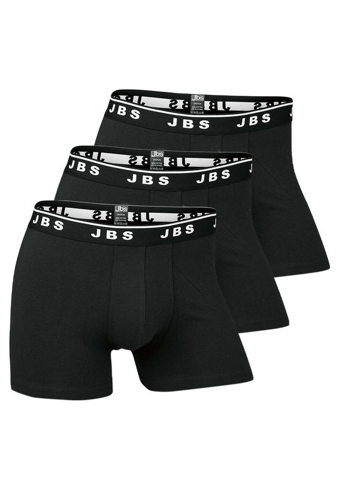 jbs Retro Boxer 3er Pack Organic Cotton (Spar-Set, 3-St) Long Short / Pant - Baumwolle - Ohne Eingriff - Atmungsaktiv von jbs