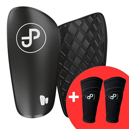 JDP Performance Schienbeinschoner Kinder Fussball inkl. Strumpf mit Einstecktasche, rutschfeste Mini Schienbeinschoner zum Einschieben, kleine Schienbeinschoner + Schienbeinschonerhalter Kids schwarz JDP Performance Schienbeinschoner Kinder Fussball inkl. Strumpf mit Einstecktasche, rutschfeste Mini Schienbeinschoner zum Einschieben, kleine Schienbeinschoner + Schienbeinschonerhalter Kids schwarz von jdp