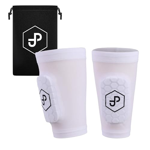 JDP Premium 3in1 Schienbeinschoner, Strumpf mit integriertem Schienbeinschoner Fußball Herren, Schienbeinschoner inkl. Fußballstutzen, Schienbeinschoner Kinder Fussball, Schienbeinschoner Kinder weiß JDP Premium 3in1 Schienbeinschoner, Strumpf mit integriertem Schienbeinschoner Fußball Herren, Schienbeinschoner inkl. Fußballstutzen, Schienbeinschoner Kinder Fussball, Schienbeinschoner Kinder weiß von jdp