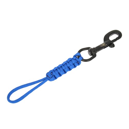 jdstty Tauchen Edelstahl Ended Bolts Schnalle Metall Clip Haken BCD Seil Lanyard Outdoor Klettern Anti-Verlust-Seil von jdstty