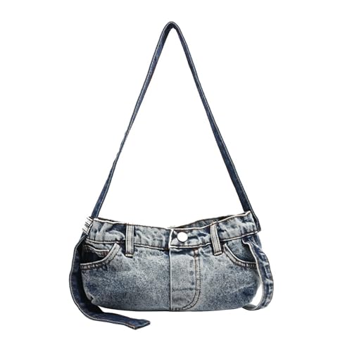 Vielseitige Jeans Tasche Mit Einem Riemen Multifunktionale Aufbewahrungs Umhängetasche Lässige Unterarm Geldbörse Für Die Arbeit Oder Den Täglichen Gebrauch von jebyltd