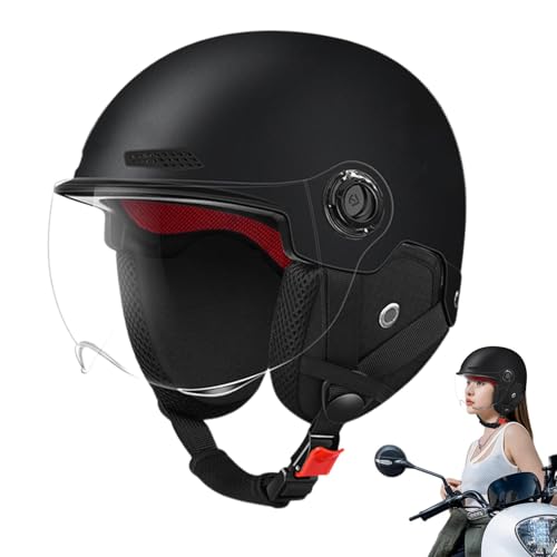 jlceh Fahrrad-Sicherheitsmütze, Motorrad-Sicherheitsmütze - Unisex-Schutzhelm-Schutz | Atmungsaktive Innenfutter-Fahrradausrüstung für Outdoor-Abenteuer, Pendeln in der Stadt und Lange Fahrten von jlceh