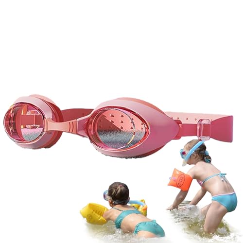jlceh Schwimmbrillen für Kinder,Schwimmbrillen für Kinder - Hochauflösende weiche Kinderbrille zum Schwimmen | Rutschfeste Tauchausrüstung, elastische, niedliche, bequem sitzende Wasserbrille für von jlceh