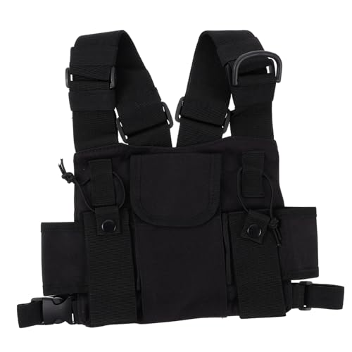 jojofuny Outdoor Brustgurt Herren Praktische Brusttasche Mit Futterbeutel Ideal Für Festivals Laufen Und Outdoor Aktivitäten Vielseitiges Zubehör Für Maximale Bewegungsfreiheit von jojofuny