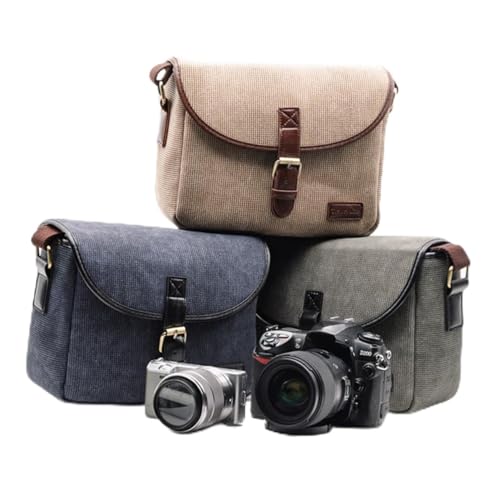 jojofuny Tasche Für Digitalkameras Tasche Für Kamera Kameratasche DSLR-Tasche Kamera Handtasche Tasche Für DSLR Kamera Tasche Khaki von jojofuny