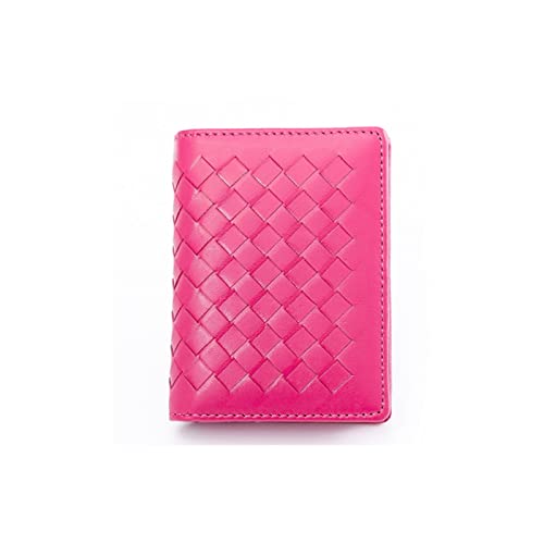 jonam Geldbörse für Damen Sheep Skin Card Brieftasche garantiert Designer Mode-Stil Unisex-Kartenhalter (Color : Pink) von jonam