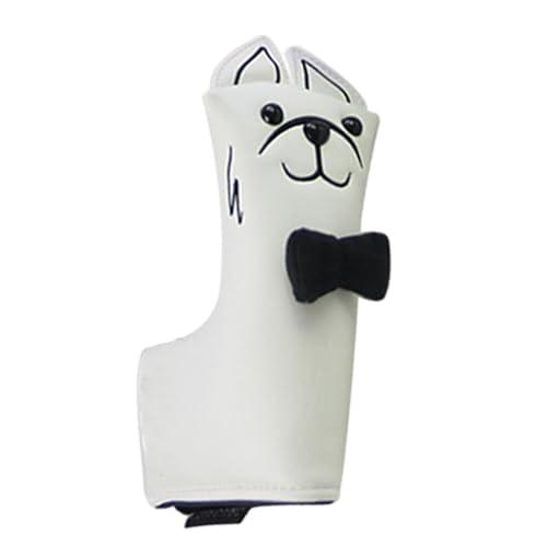 jopiuieo Golf-Putter-Abdeckung, magnetische Putter-Abdeckung | Mallet Putter Cover Cartoon Design | Golfschlägerschutz mit Magnetverschluss, Mallet-Putter-Abdeckung, dick, weich, von jopiuieo