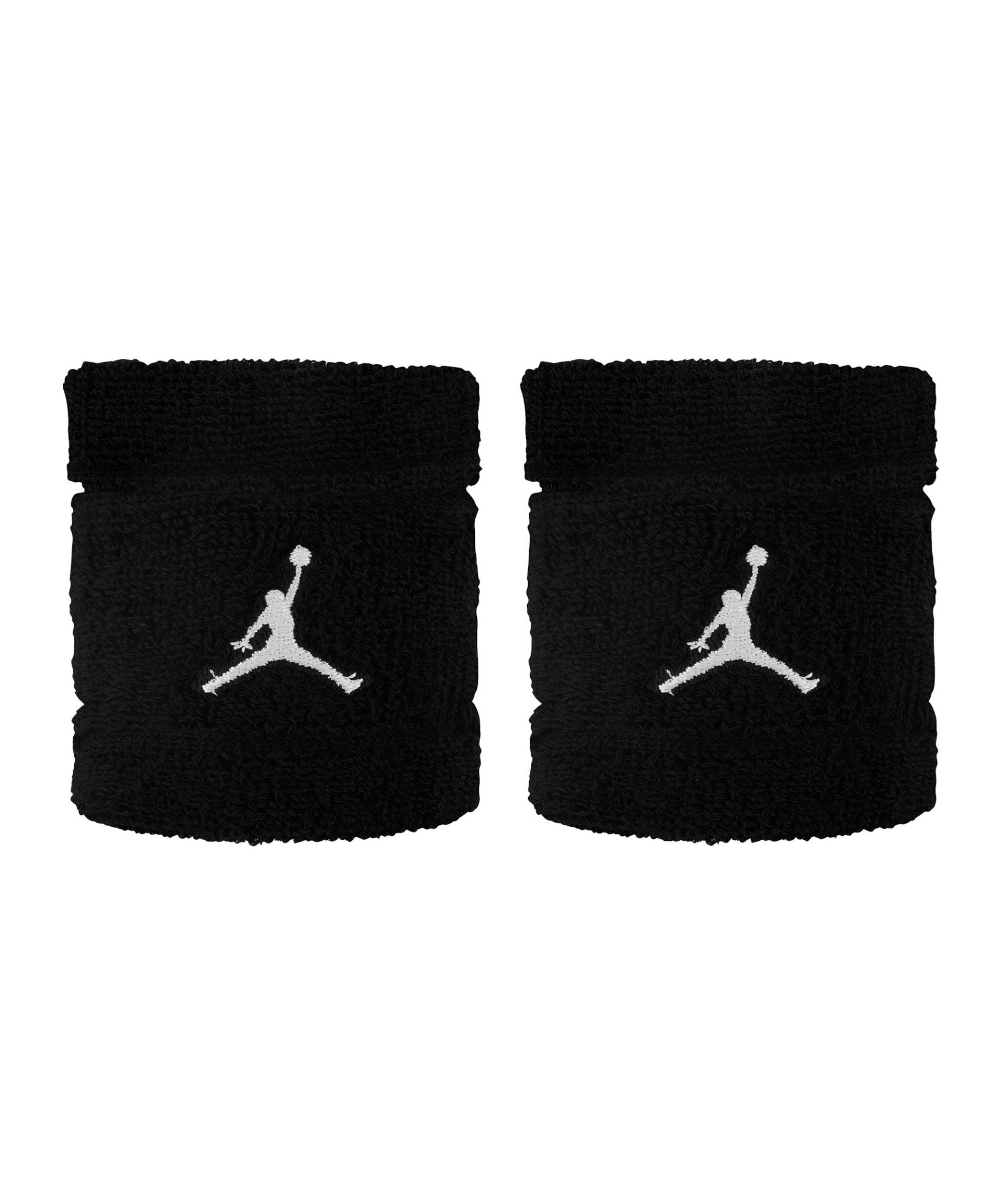 Jordan Terry Schweissband 2er Pack Schwarz F091 von jordan