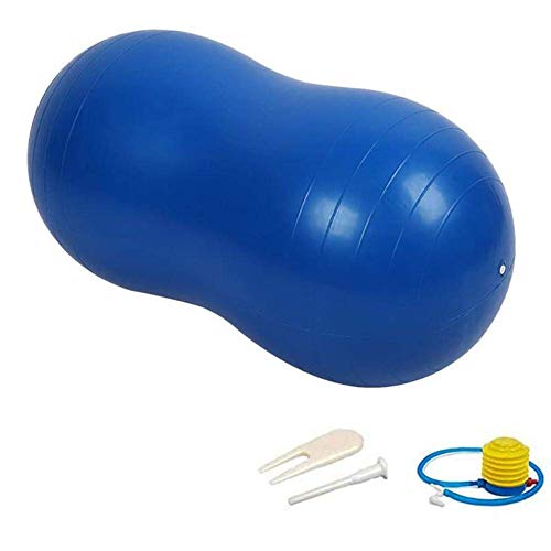 josietomy Gymnastikball in Erdnussform, Anti-Burst, Gymnastikball, Yoga-Ball mit Handpumpe, Fitnessball für Damen und Herren josietomy Gymnastikball in Erdnussform, Anti-Burst, Gymnastikball, Yoga-Ball mit Handpumpe, Fitnessball für Damen und Herren von FOXCUP