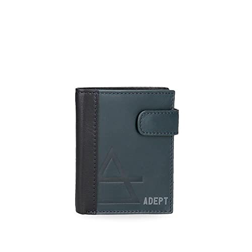 Adept Jim Horizontale Geldbörse mit Geldbörse Schwarz 11 x 8 x 1 cm Leder, Schwarz, Quertasche mit Geldbörse Adept Jim Horizontale Geldbörse mit Geldbörse Schwarz 11 x 8 x 1 cm Leder, Schwarz, Quertasche mit Geldbörse von joumma bags,s.l.