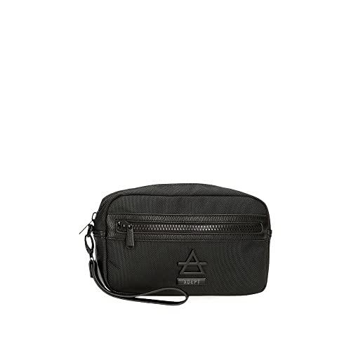 Adept Luke Handtasche Schwarz 24,5 x 15 x 6 cm Polyester und PU, Schwarz , handtasche von joumma bags,s.l.