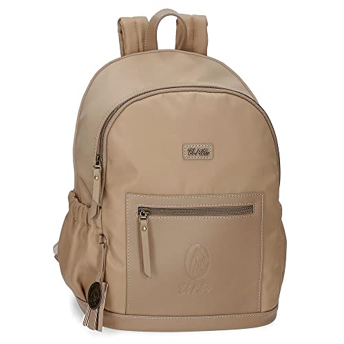 Le Poulain Laptop-Rucksack aus Wolle, geeignet für Trolley 13,3 Zoll, Beige, 30 x 40 x 15 cm, Polyester und PU, Beige, Laptop-Rucksack für Trolley, beige, Laptop-Rucksack passend für den Trolley Le Poulain Laptop-Rucksack aus Wolle, geeignet für Trolley 13,3 Zoll, Beige, 30 x 40 x 15 cm, Polyester und PU, Beige, Laptop-Rucksack für Trolley, beige, Laptop-Rucksack passend für den Trolley von El Potro