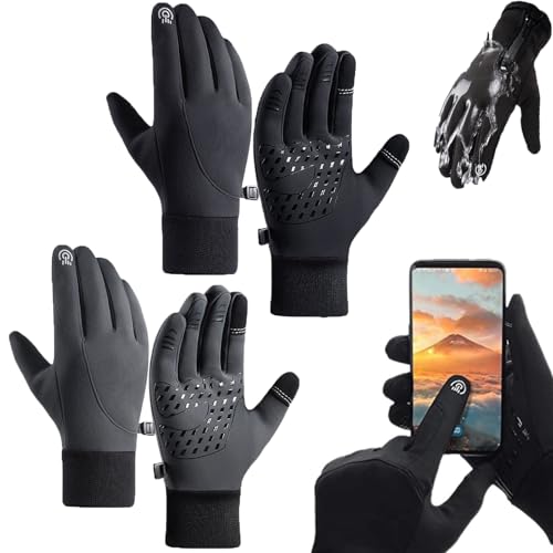 jyyyou Dodorado-Handschuhe, Premium Thermo-Handschuhe, Unisex-Winterhandschuhe Mit Warmem, Wasserdichtem Touchscreen, Touchscreen-Handschuhe Mit Warmem Touch (Mix,L) von jyyyou