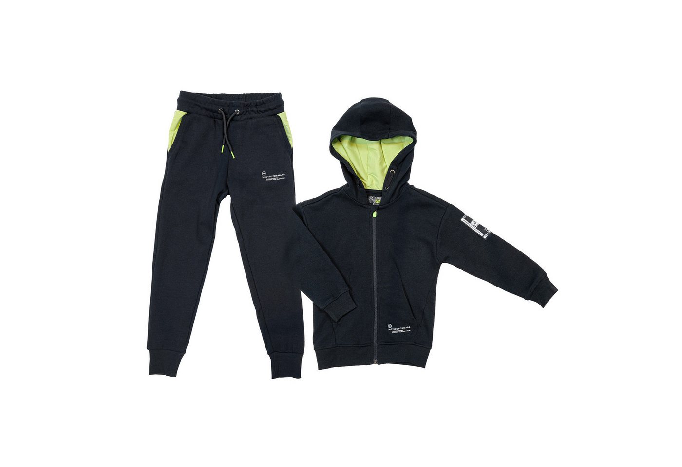 kamelshopping Jogginganzug Kinder Trainingsanzug für Jungen aus Baumwolle und Polyester, bestehend aus Joggingjacke und Jogginghose von kamelshopping