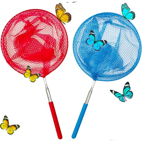 katmerio 2er-Pack Teleskop Kinder Kescher, Kinder Fischernetz Fangnetz Ausziehbar Schmetterlingsnetz,Ideal Zum Fangen von Insekten Angeln Outdoor Gartenaktivitäten Natur Wissenschaft Exploration Werkz katmerio 2er-Pack Teleskop Kinder Kescher, Kinder Fischernetz Fangnetz Ausziehbar Schmetterlingsnetz,Ideal Zum Fangen von Insekten Angeln Outdoor Gartenaktivitäten Natur Wissenschaft Exploration Werkz von katmerio